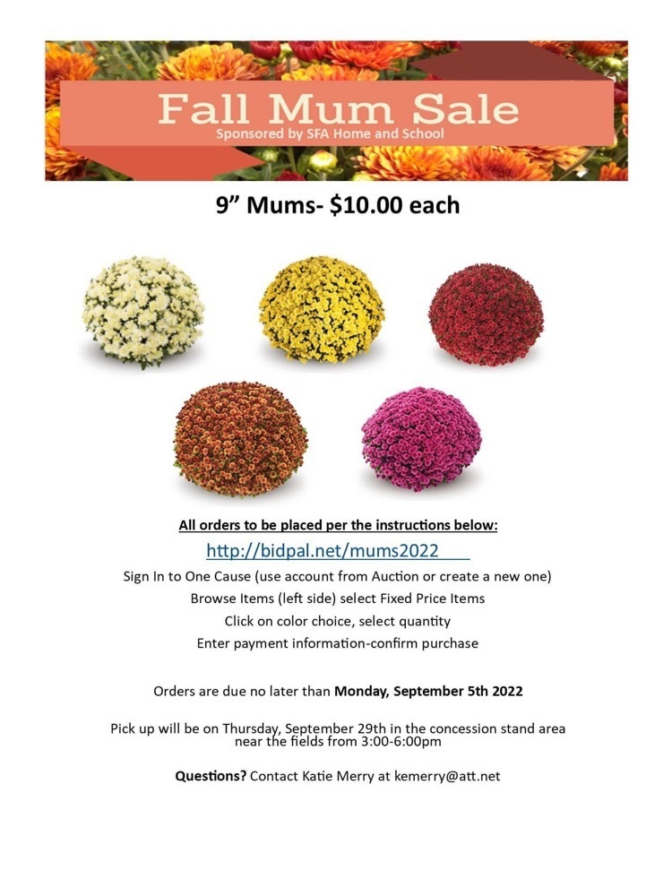 Its almost Pumpkin Spice Latte time which means.... OUR MUM SALE IS BACK AND LIVE NOW!!! All orders are due by Monday, Sept 5th!