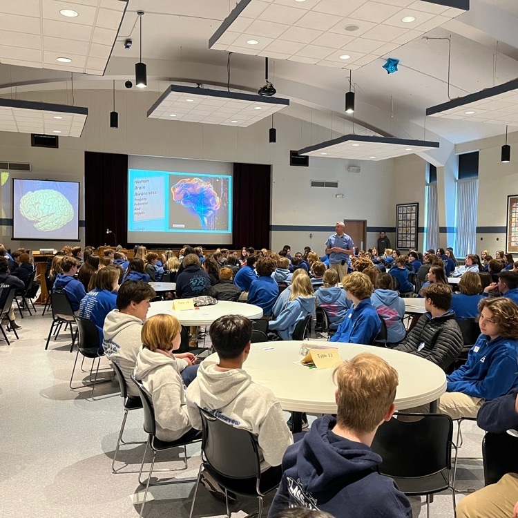 The SFA 8th graders attended the Region Mass today with the Archbishop. Before Mass 8th graders from our region gathered to listen to Dr. Young’s presentation and completed a service project for Cardinal Ritter Senior Services. It was a great day! 