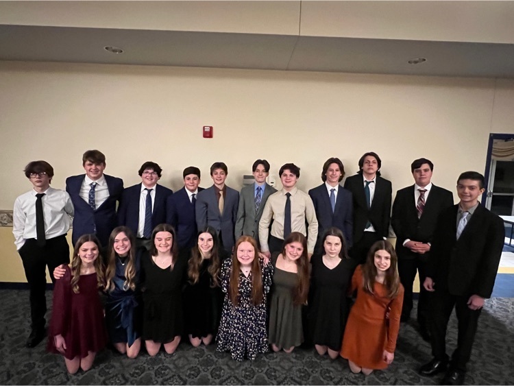 8th graders collaborated with 8th graders from QAS, SMMA, St. Justin, and Assumption for the past 5 weeks to learn etiquette through The St. Louis Cotillion program  