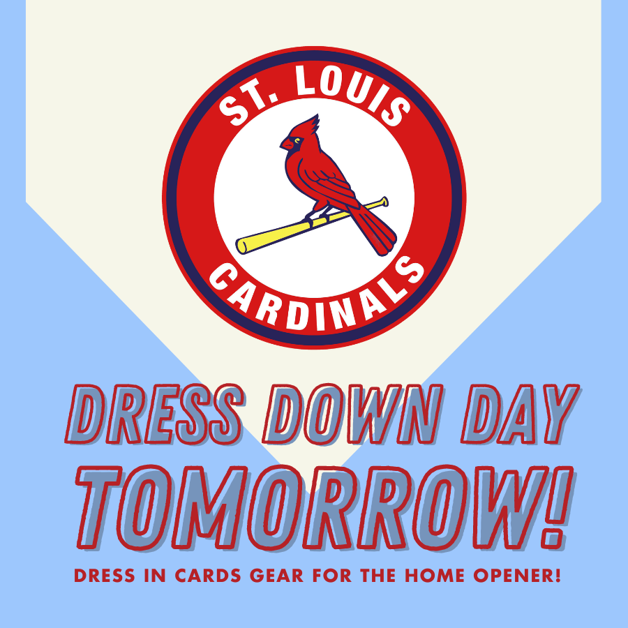 Cardinal Dress Down Day 3.30.23