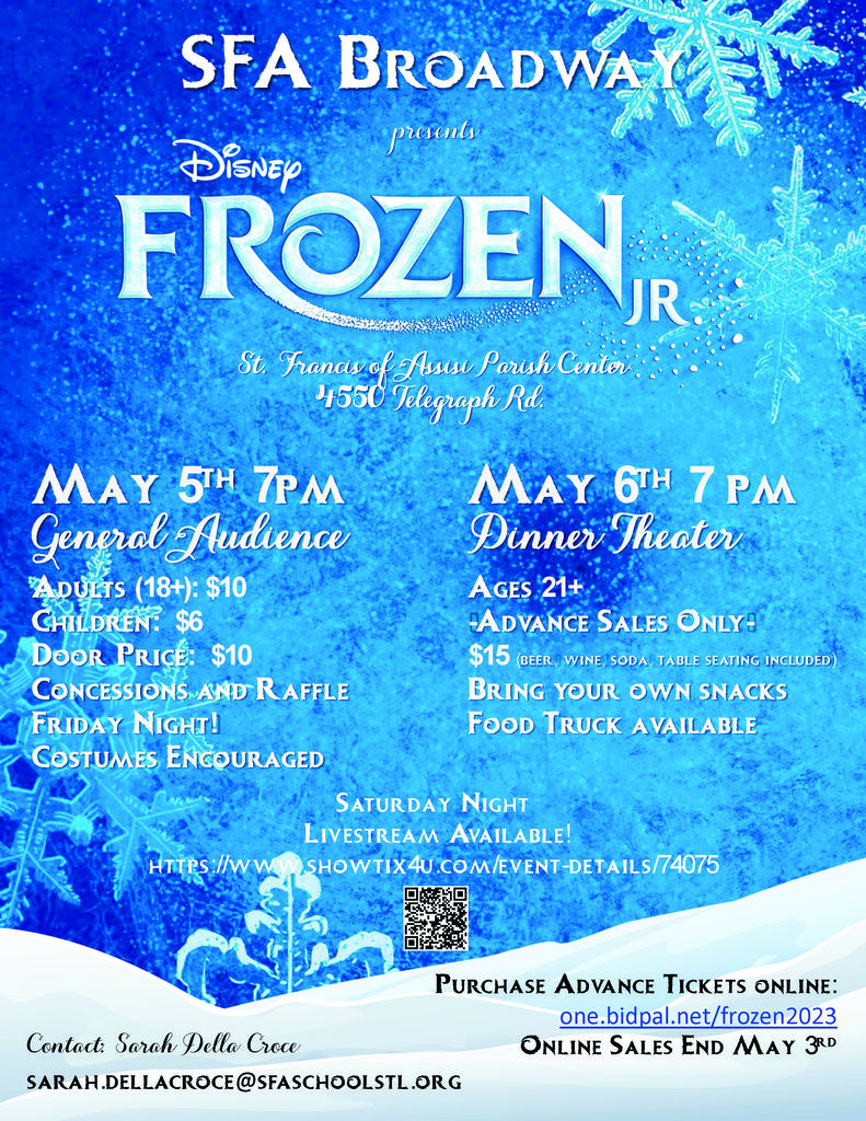 SFA Broadway // Frozen Jr